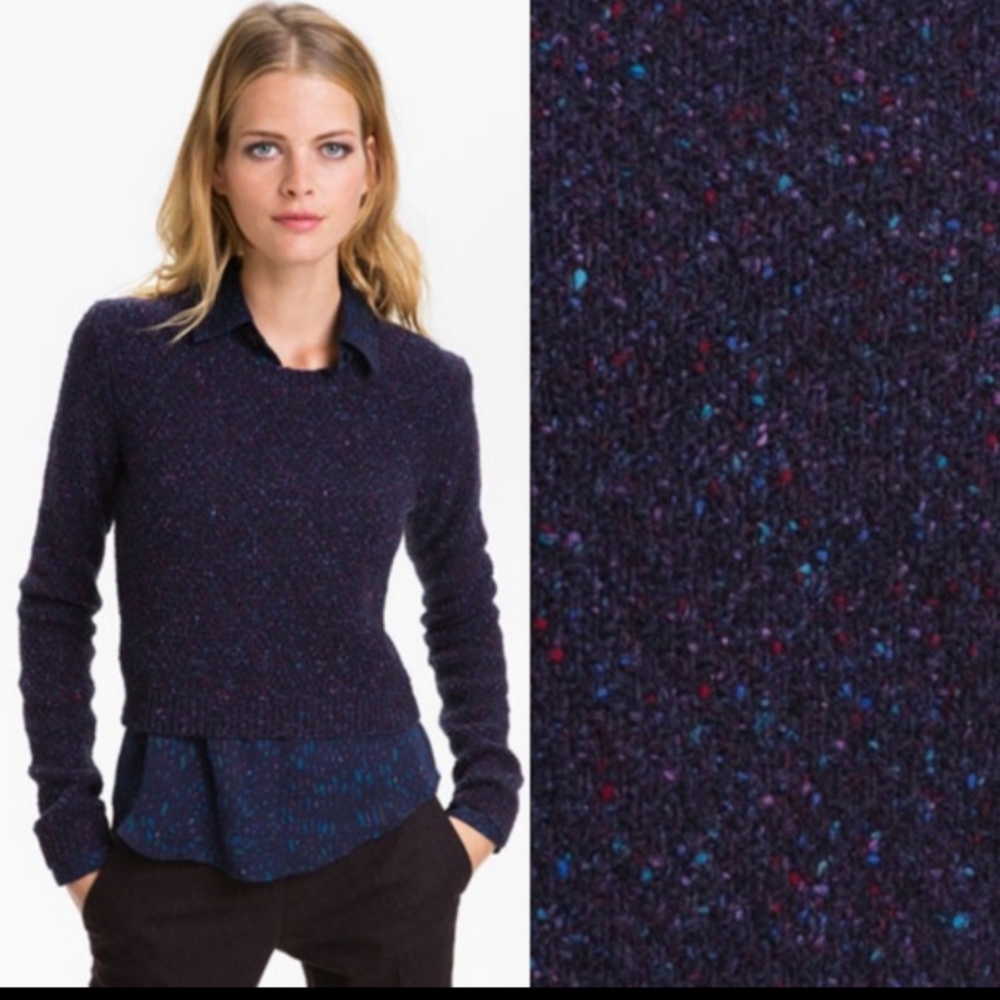 Theory Mavis Crop Sweater